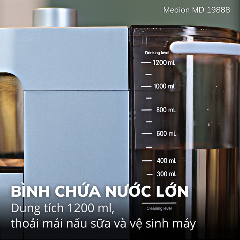 Máy làm sữa hạt Medion MD19888 - Hàng chính hãng