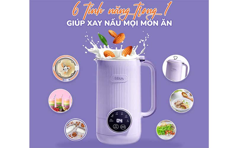 Máy xay sữa hạt mini Seka SK320 - Hàng chính hãng