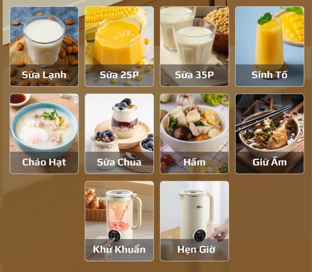 Máy làm sữa hạt Olivo CB1200 - Hàng chính hãng