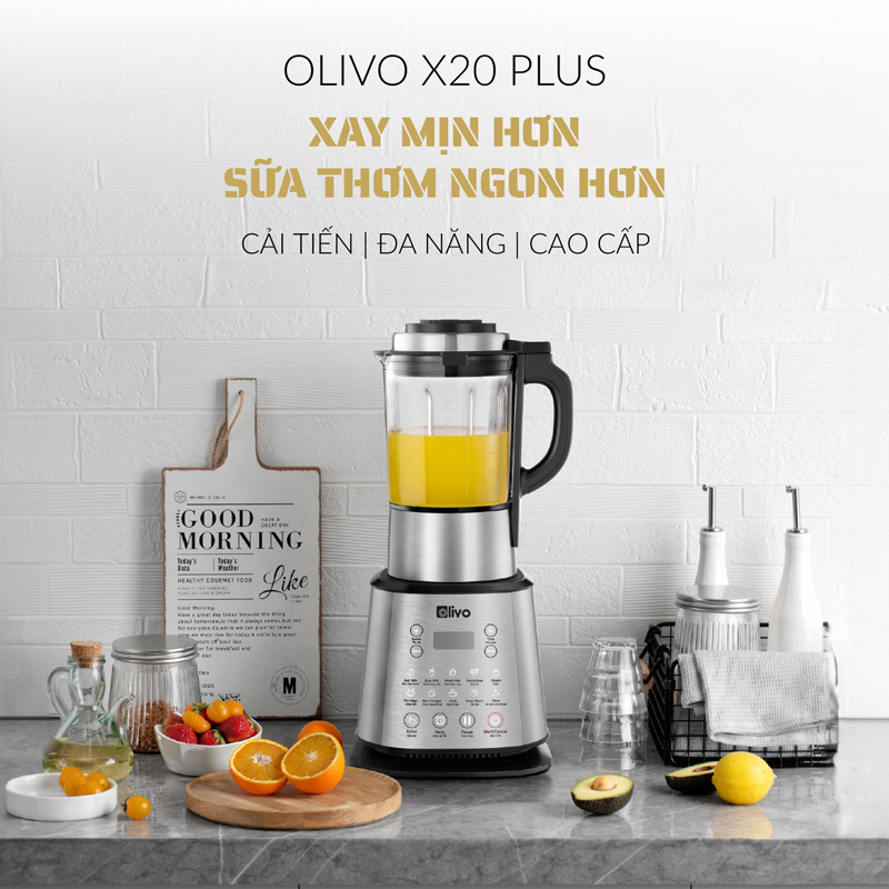 Máy làm sữa hạt Olivo X20 PLUS - Hàng chính hãng
