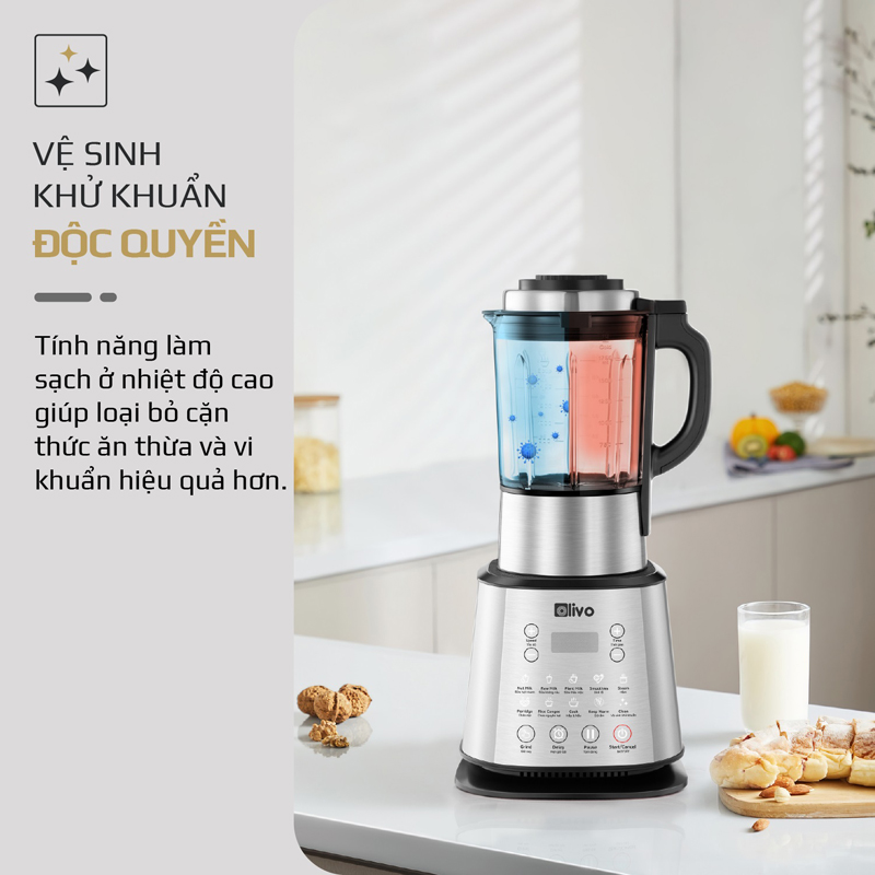 Máy làm sữa hạt Olivo X20 PLUS - Hàng chính hãng