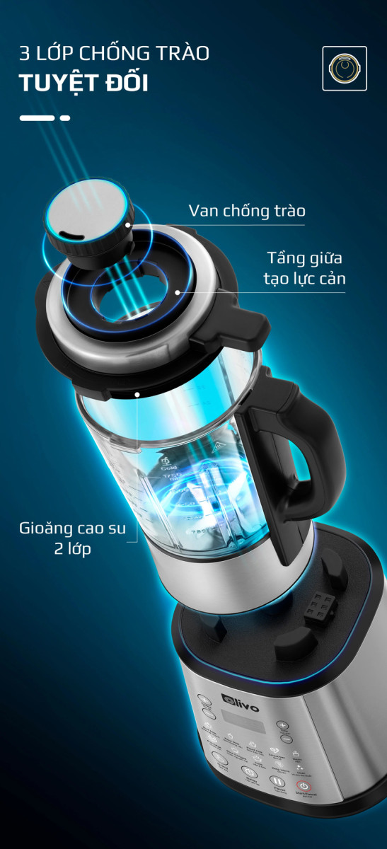 Máy làm sữa hạt Olivo X20 PLUS - Hàng chính hãng