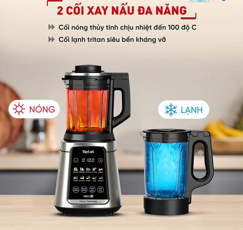 Máy làm sữa hạt Tefal BL98SC66 - Hàng chính hãng