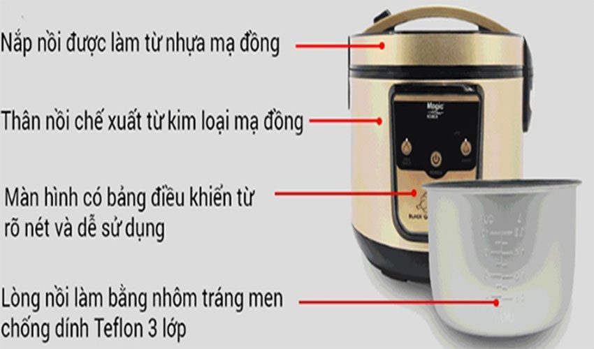Máy làm tỏi đen Magic Korea A-79 - Hàng chính hãng