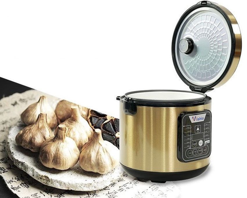 Công dụng làm tỏi đen nhanh chóng của máy làm tỏi đen Mishio Mk10