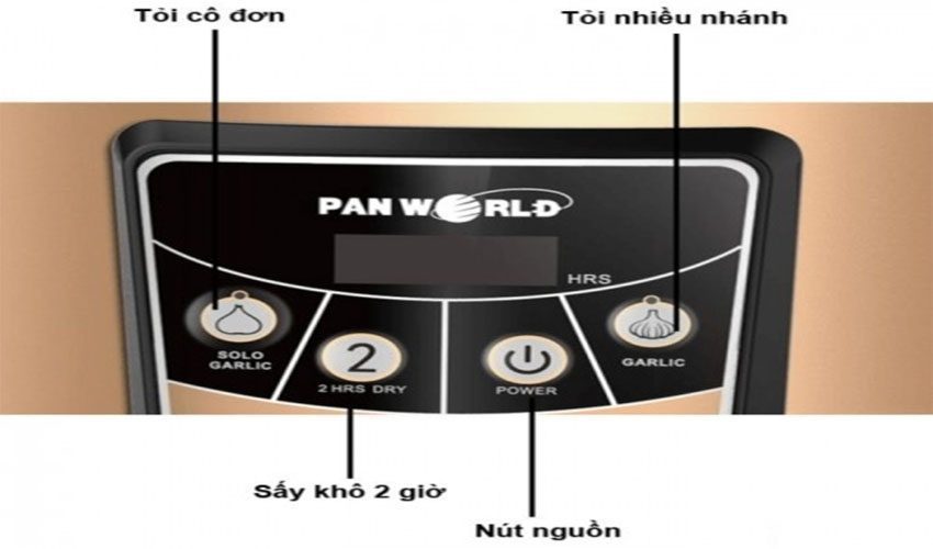 Máy làm tỏi đen Panworld PW-2018 - Hàng chính hãng