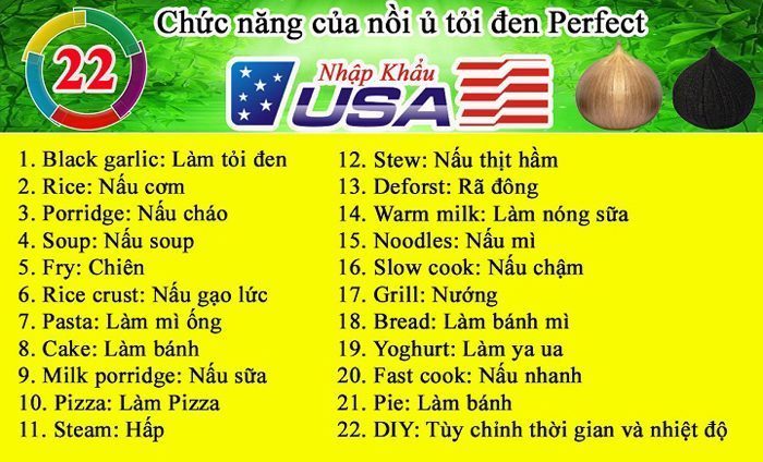 Máy làm tỏi đen Perfect PF-MC108 - Hàng chính hãng