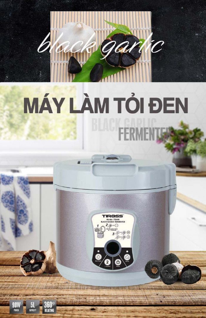 Máy làm tỏi đen Tiross TS906 - Hàng chính hãng