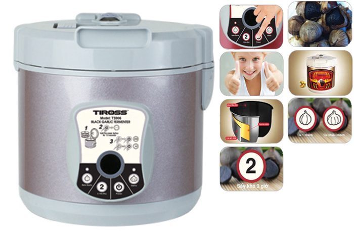 Máy làm tỏi đen Tiross TS906 - Hàng chính hãng