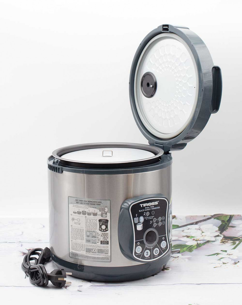 Tỏi đen đạt chất lượng cao nhờ máy làm tỏi đen Tiross TS908