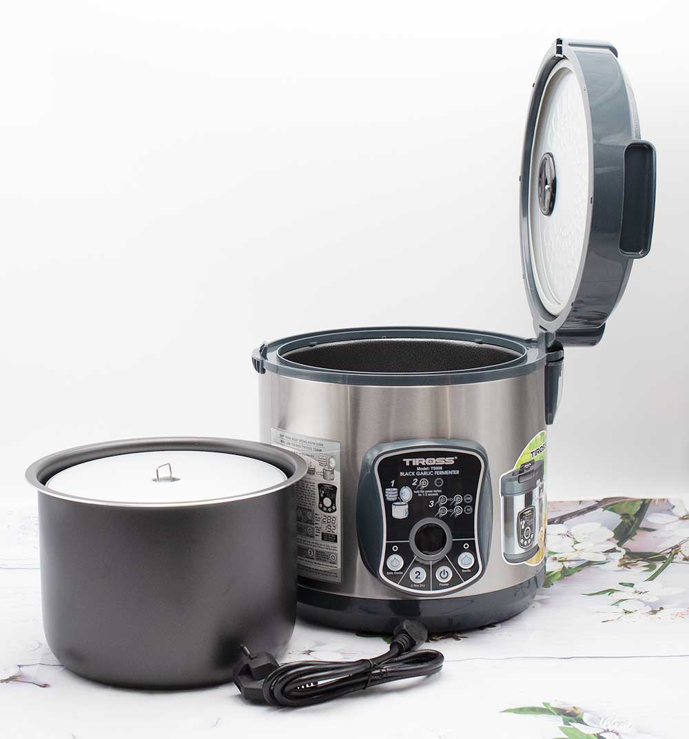 Cách xếp tỏi lên giá đựng