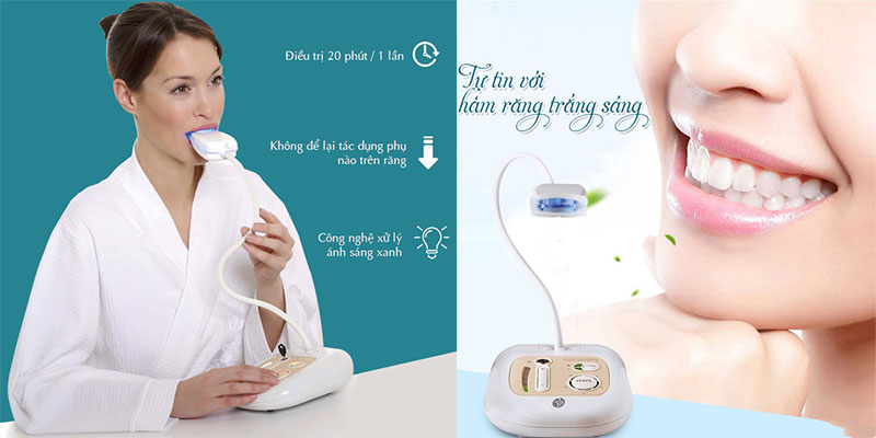 Máy làm trắng răng chuyên nghiệp Rio DCWH7-C - Hàng chính hãng