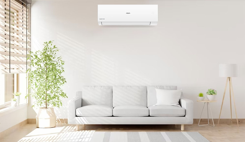 Công suất làm lạnh 1.0HP, có khả năng làm lạnh cho diện tích phòng dưới 15m2.
