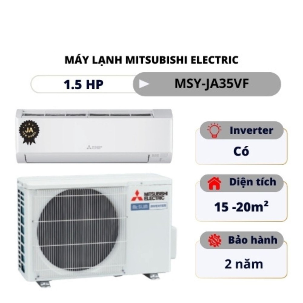 Máy lạnh Mitsubishi Electric Inverter 1HP MSY-JA35VF - Hàng chính hãng