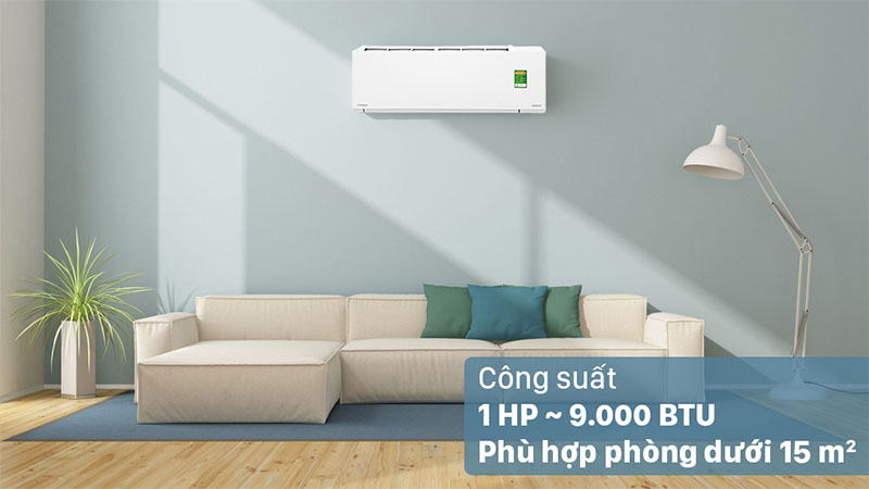 Công suất của Máy lạnh 1 HP Inverter Toshiba RAS-H10E2KCVG-V
