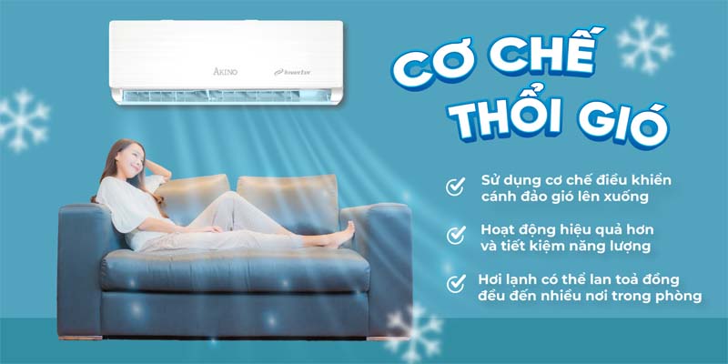 Máy lạnh 1 chiều Akino AKN-12CINV2FA - Hàng chính hãng