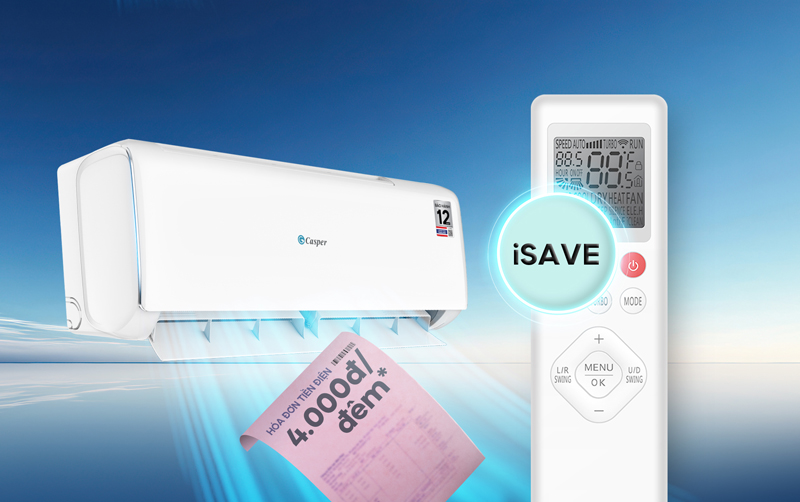 Máy lạnh1 chiều Casper inverter JC-12IU36 - Hàng chính hãng