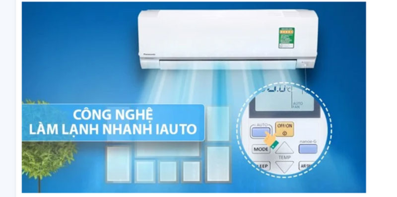 Làm mát siêu nhanh với chế độ iAuto