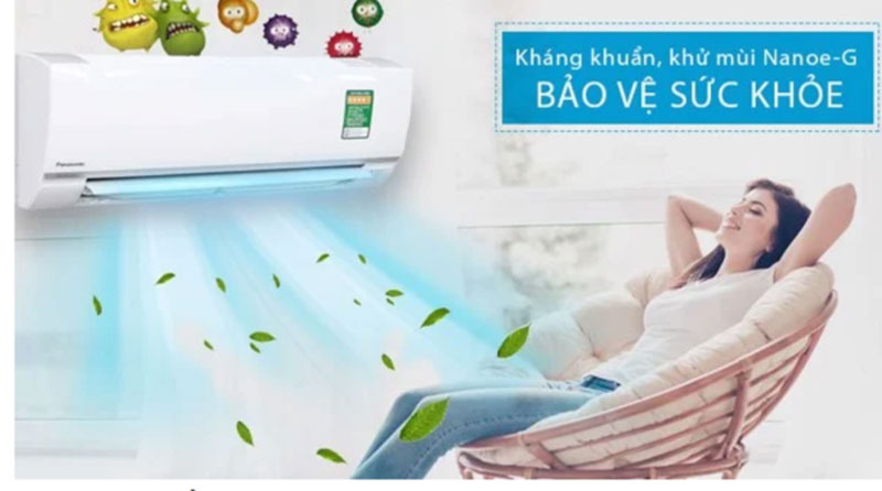Kháng khuẩn, khử mùi, bảo vệ sức khỏe với công nghệ Nanoe-G