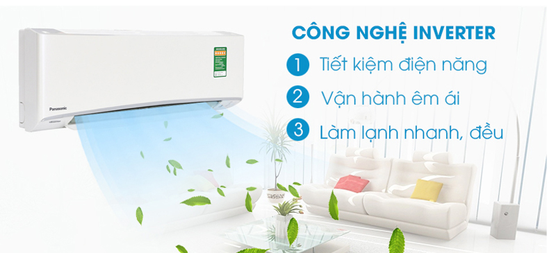 Máy lạnh 1 chiều Panasonic Inverter CU/CS-RU9AKH-8 - Hàng chính hãng