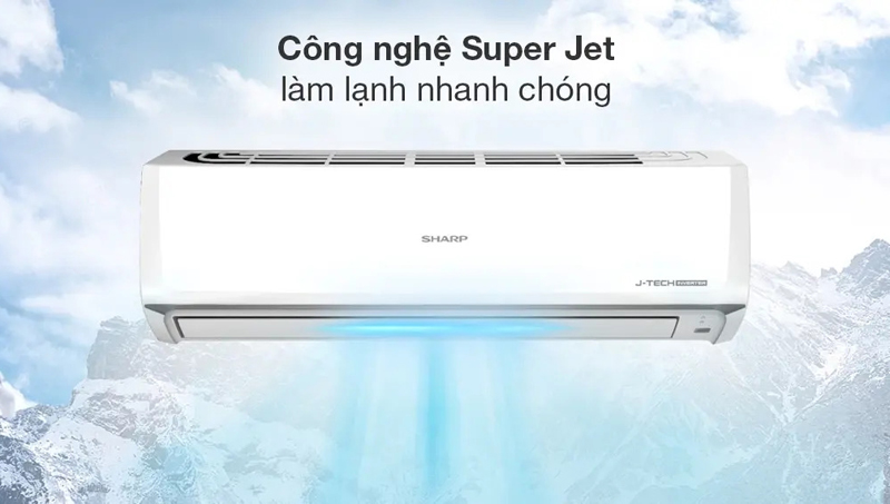 Máy lạnh 1 chiều  Sharp AH-X18ZEW - Hàng chính hãng