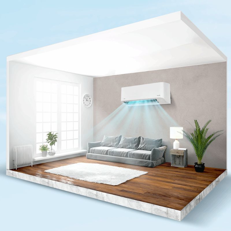 Máy lạnh Toshiba inverter 1.5 HP RAS-H13S5KCV2G-V - Hàng chính hãng