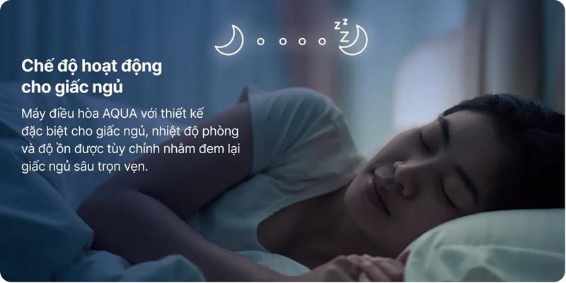 Chế độ ngủ thông minh, cho bạn giấc ngủ trọn vẹn
