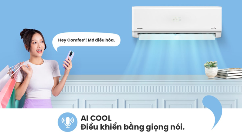 Máy lạnh Comfee Inverter 1.5 HP CFS-13VDGF-V - Hàng chính hãng