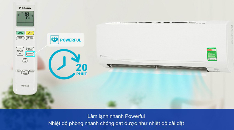 Máy lạnh 1 chiều Daikin FTF35UV1V - Hàng chính hãng