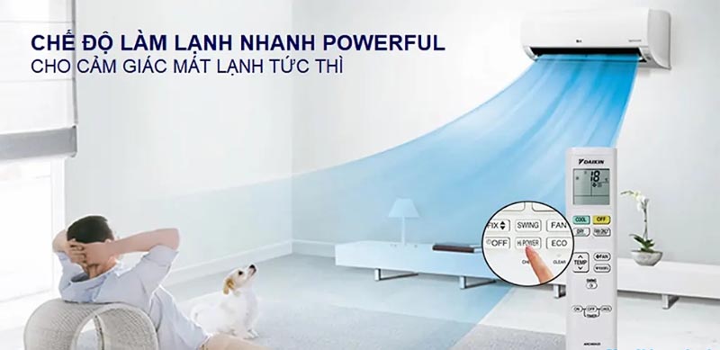 Máy lạnh 1 chiều Daikin 12000 BTU FTF35XAV1V - Hàng chính hãng