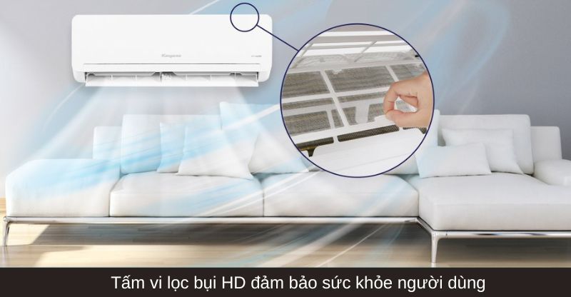 Máy lạnh 1 chiều Kangaroo Inverter KGAC12CI - Hàng chính hãng