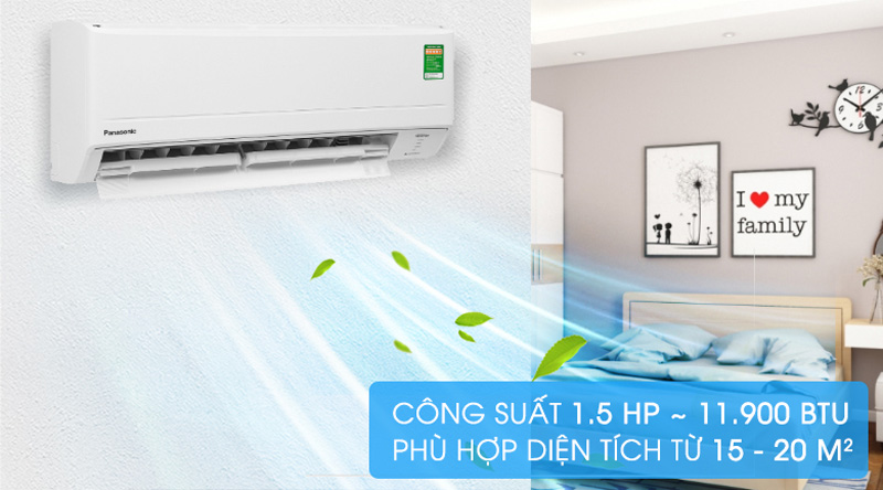 Máy lạnh một chiều Panasonic CU/CS-XPU12XKH-8 - Hàng chính hãng