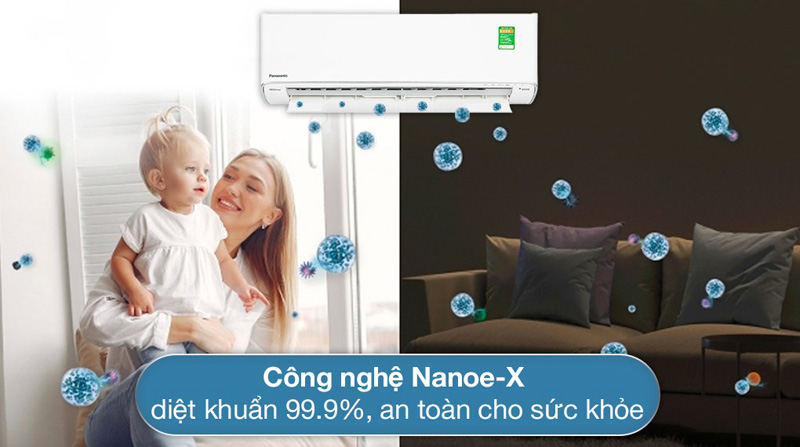 Máy lạnh một chiều Panasonic CU/CS-XPU12XKH-8 - Hàng chính hãng