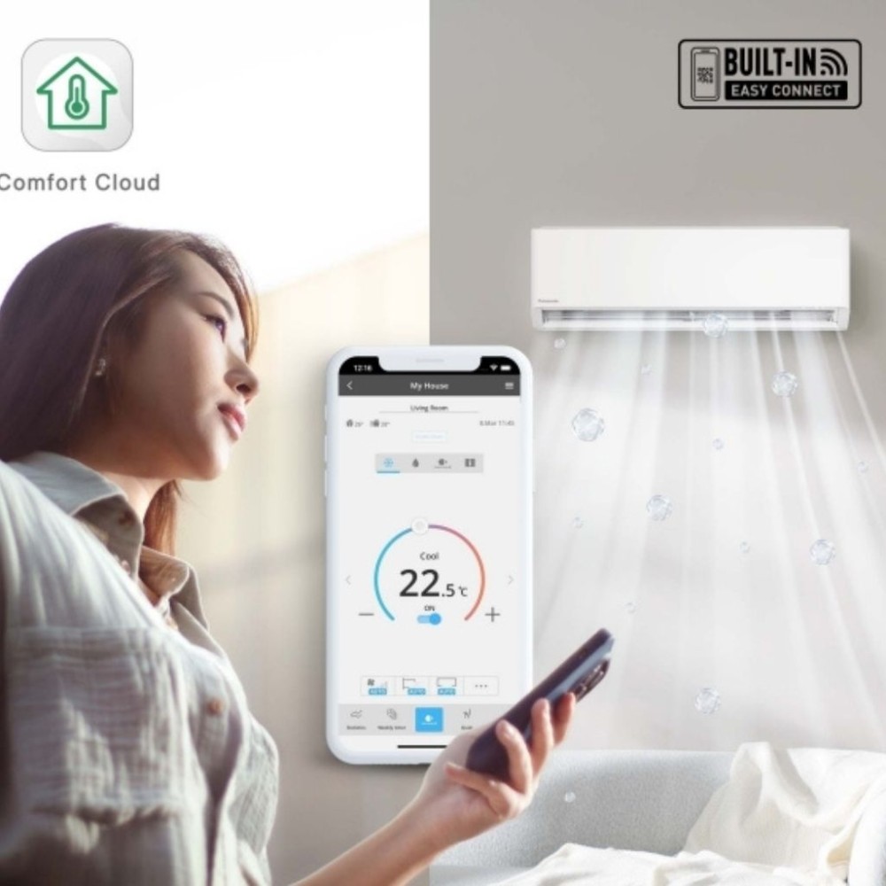 Máy lạnh Panasonic inverter 1 HP CU/CS-U9BKH-8 - Hàng chính hãng