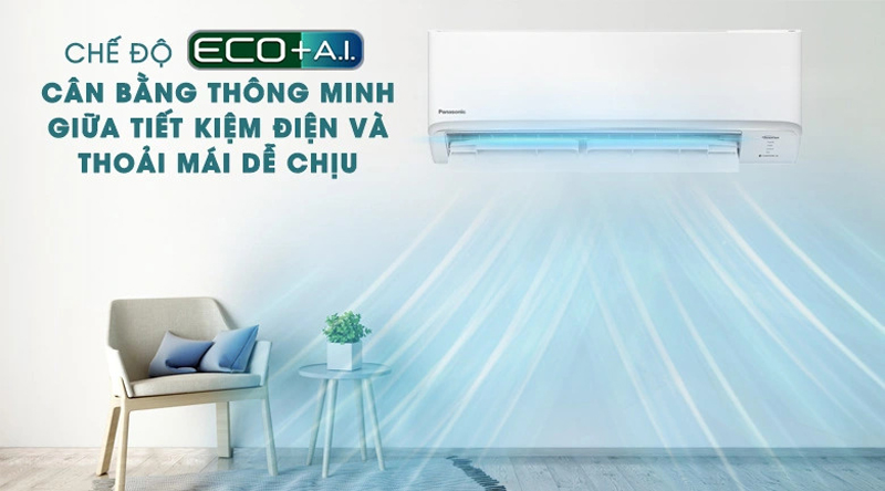 Máy lạnh 1 chiều Panasonic Inverter CU/CS-PU12ZKH-8M  - Hàng chính hãng