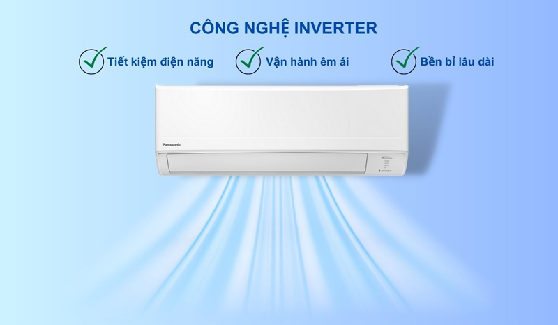 Máy lạnh 1 chiều Panasonic Inverter CU/CS-PU12ZKH-8M  - Hàng chính hãng