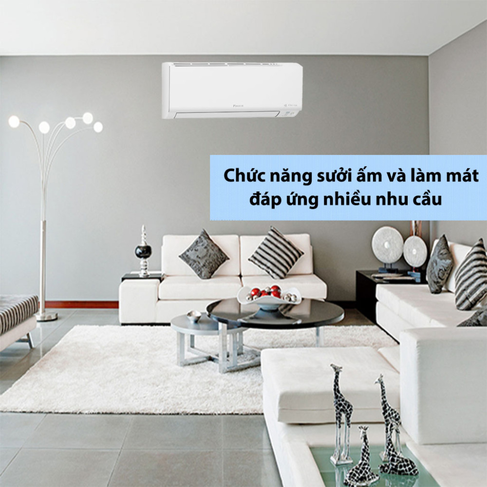 Máy lạnh 2 chiều Daikin Inverter 1HP FTHF25XVMV - Hàng chính hãng