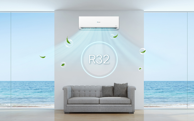 Sử dụng gas làm lạnh R32 thân thiện hơn với môi trường