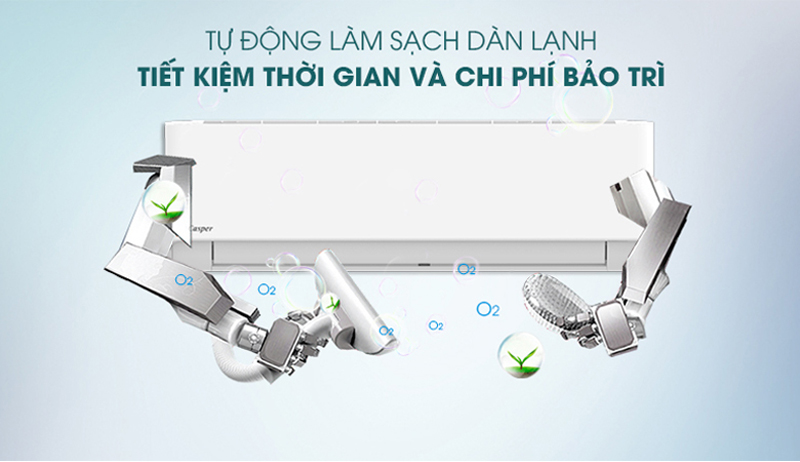 Tự động làm sạch, ngăn chặn sự phát triển của vi khuẩn, nấm mốc