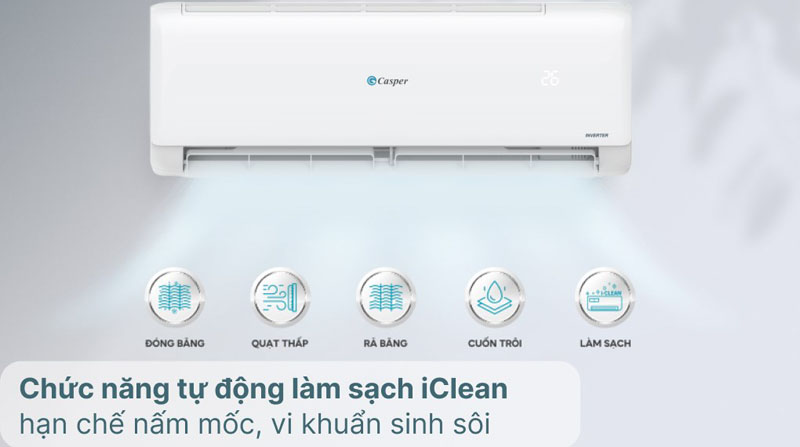 Điều hòa Casper Inverter 1.5HP TC-12IS36 - Hàng chính hãng