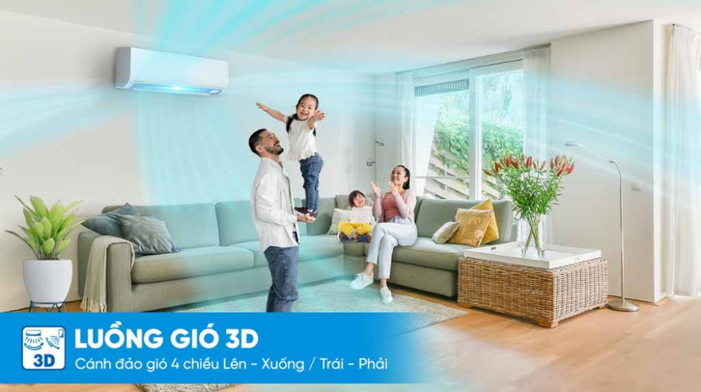 Máy lạnh Daikin inverter 1.5 HP ATKF35ZVMV - Hàng chính hãng