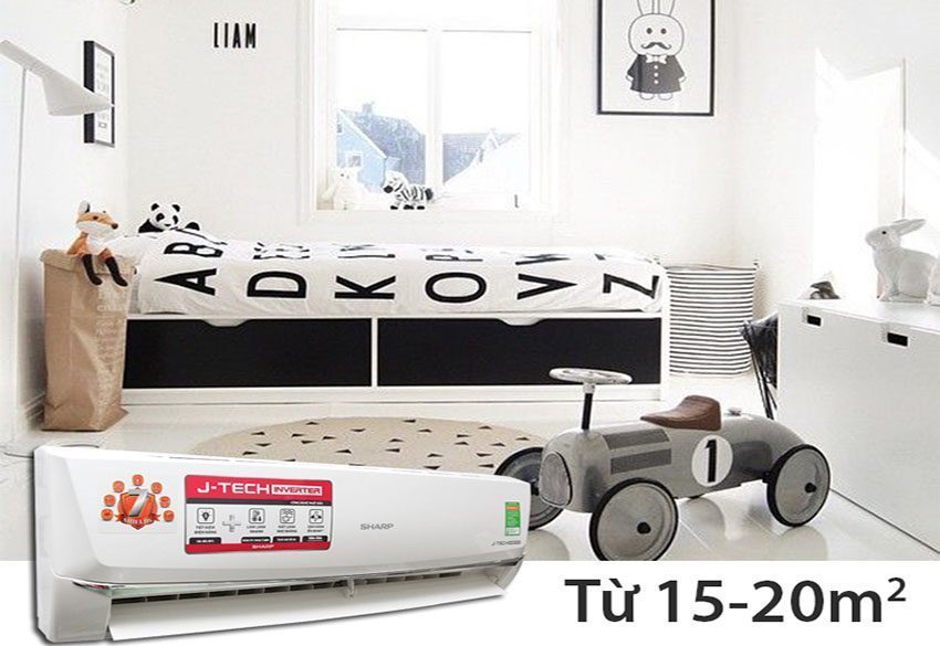 Ứnf dụng của máy lạnh Inverter 1.5 HP Sharp AH-X12SEW