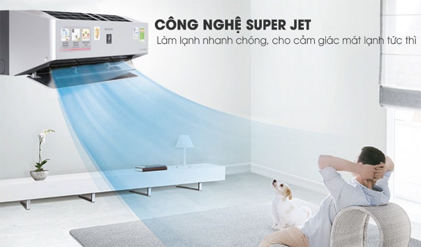 Công nghệ J-Tech Inverter của máy lạnh Inverter 1.5 HP Sharp AH-XP13VXW