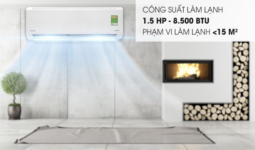 Máy lạnh Inverter 1 HP Toshiba RAS-H10D1KCVG-V - Hàng chính hãng