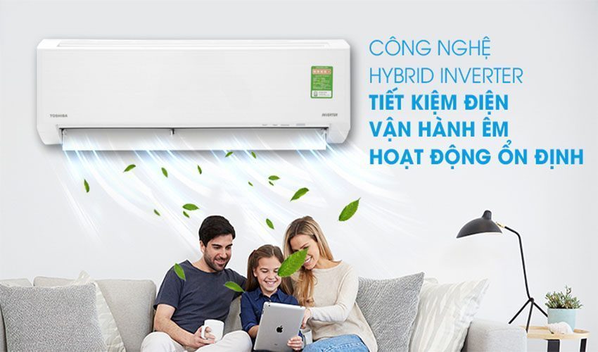 Máy lạnh Inverter 1 HP Toshiba RAS-H10D1KCVG-V - Hàng chính hãng