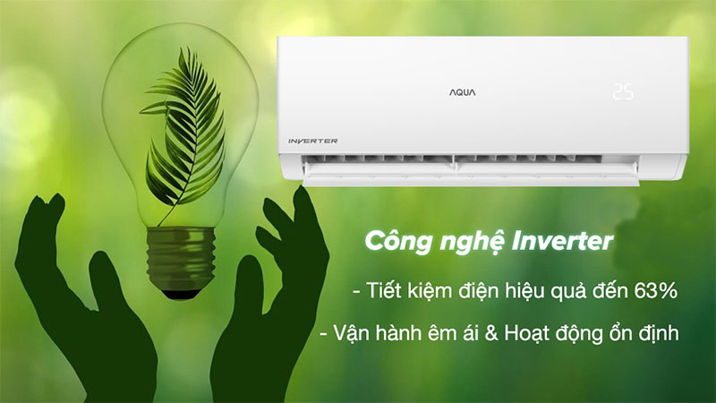 Máy lạnh Inverter 2 HP Aqua AQA-RV18QA - Hàng chính hãng