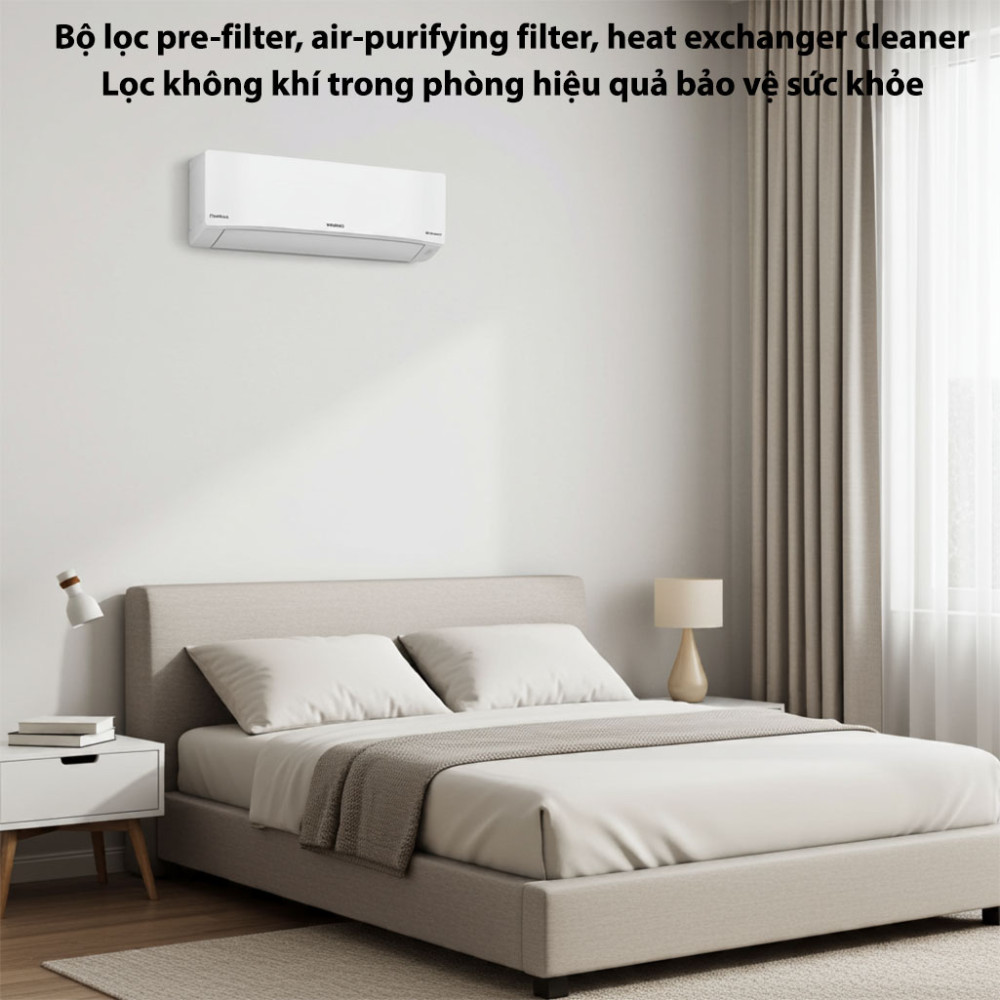 Máy lạnh Inverter 2 HP Hitachi RAC/RAK-DJ18PCASVX - Hàng chính hãng