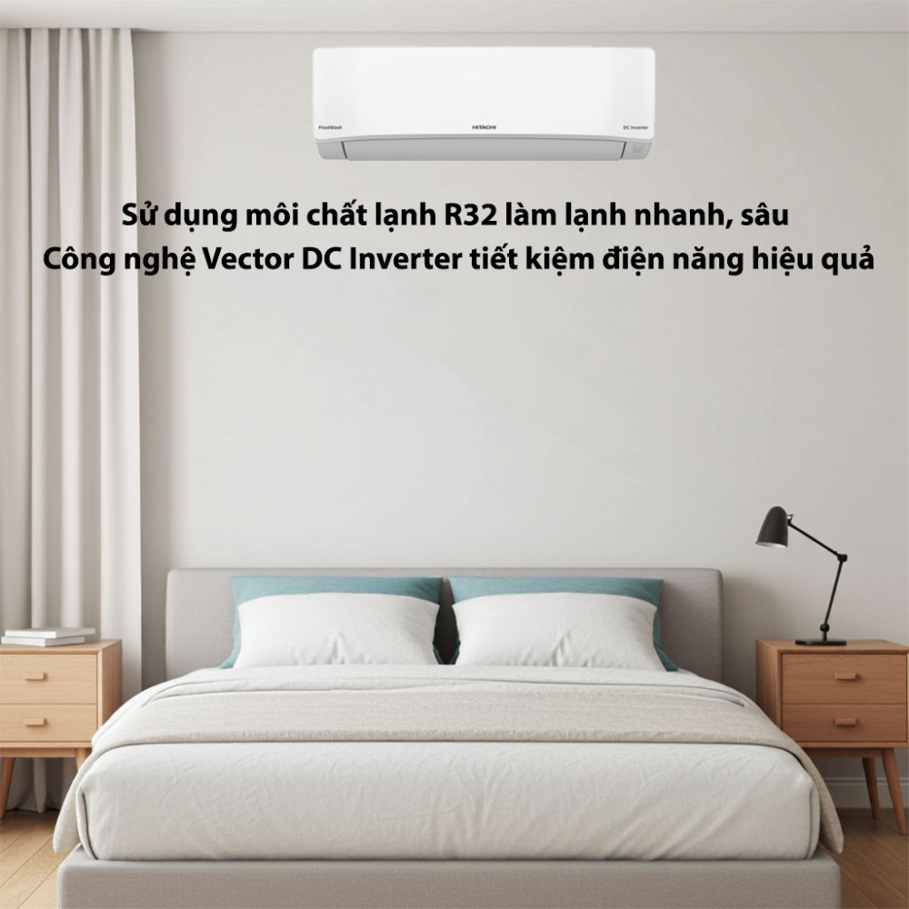 Máy lạnh Inverter 2 HP Hitachi RAC/RAK-DJ18PCASVX - Hàng chính hãng