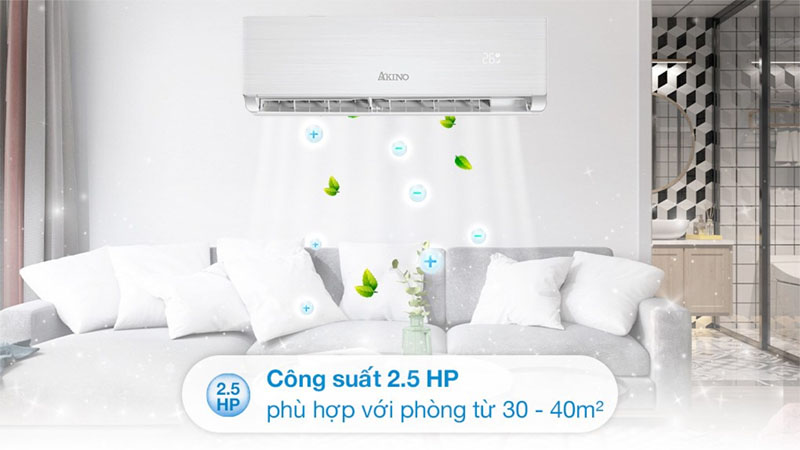 Điều hòa không khí Akino 2.5HP TH-T1C24INVFA/TH-T1H24INVFA - Hàng chính hãng