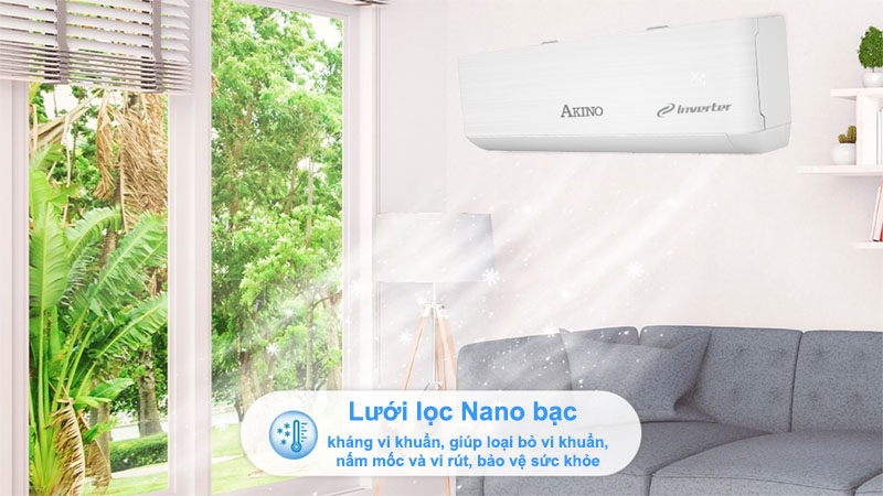 Điều hòa không khí Akino 2.5HP TH-T1C24INVFA/TH-T1H24INVFA - Hàng chính hãng